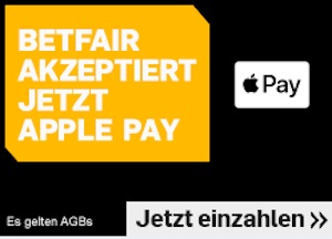 Betfair Apple Pay