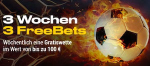 Bwin Fußball 3 Wochen 3 FreeBets