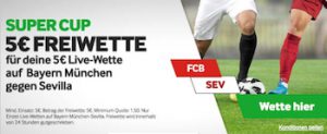 betway gratiswette bayern sevilla