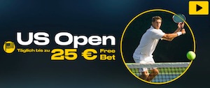 Bwin US Open 25 Euro FreeBet