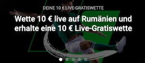 10 Euro Rumänien Österreich Gratiswette