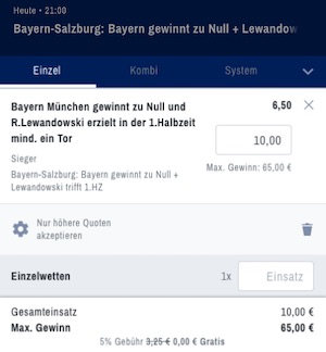 Admiralbet Lewandowski Bayern Salzburg Boost