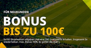 Betfair 100 Euro Neukunden Bonus