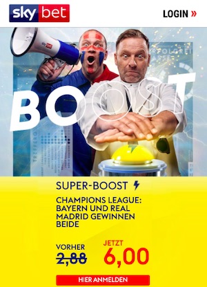 SkyBet Bayern Real Super Boost