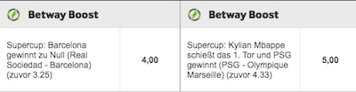 Supercup Betway Boost