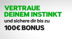 Betway 100 Euro Willkommensbonus