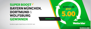 Sieg Bayern Dortmund Wolfsburg Betway