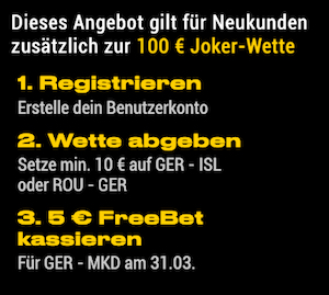 ROU vs GER AGB 5 Euro Bwin