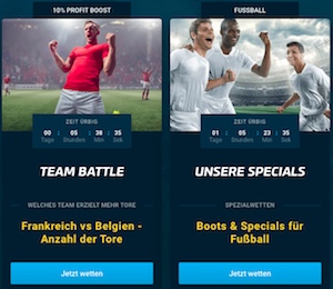 Mybet Team Battle Fußball Special