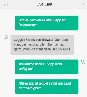 Bet365 App Live Chat