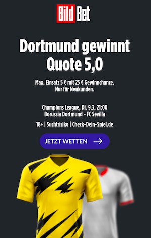 bvb vs sevilla bildbet