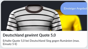 BildBet Super Boost Deutschland Rumänien