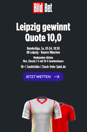 Bildbet Super Boost Leipzig Bayern