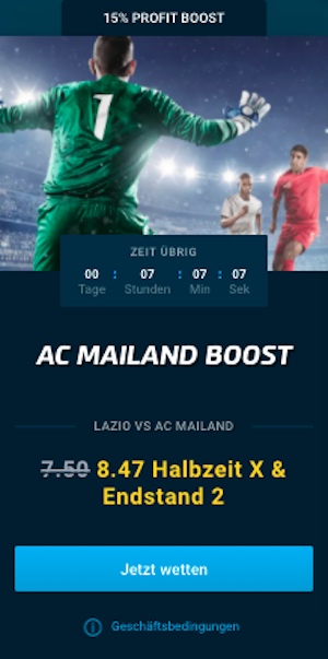 Mybet Lazio vs. Mailand