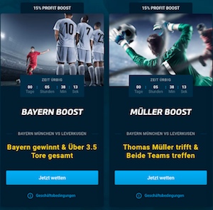 MyBet Boost Bayern vs Bayer
