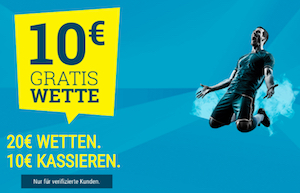 10 Euro gratis Sportwetten.de Buli