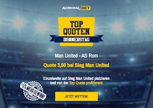 Europa League ManU Sieg Admiralbet 