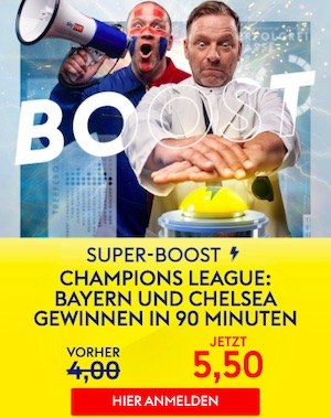 SkyBet Champions League Super Boost