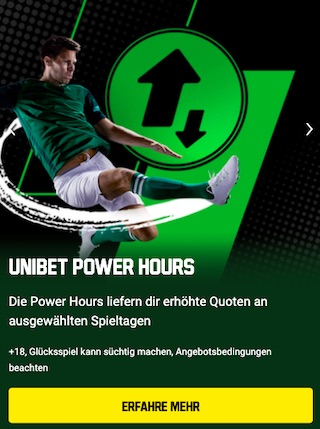 Power Hours Unibet
