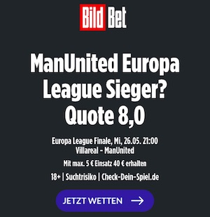 BildBet ManU Europa League boost