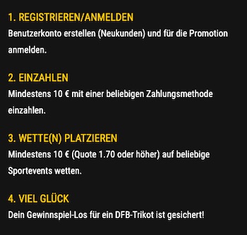 Bwin Trikot Gewinnspiel Bedingungen