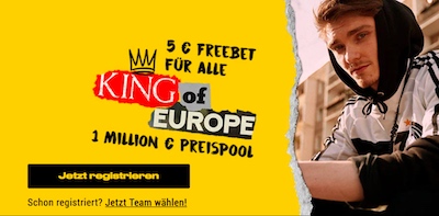 EM Promo King of Europe Bwin