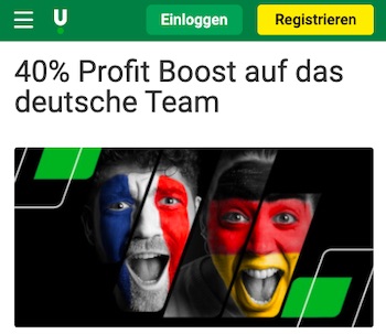 Unibet Deutschland Profit Boost