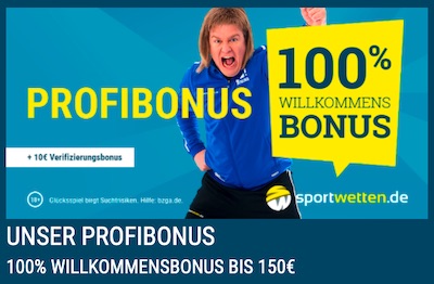 Profi Bonus Sportwetten.de