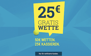 Sportwetten.de Indian Wells 25 Euro Cashback