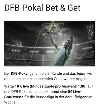DFB Pokal Unibet Bet Get