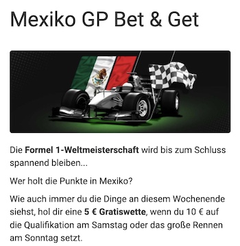 GP Mexiko Formel 1