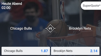 Bulls vs Nets Betano Super Quote