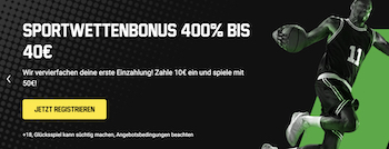 Unibet 400 Prozent Bonus