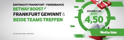 fenerbahce eintracht betway boost