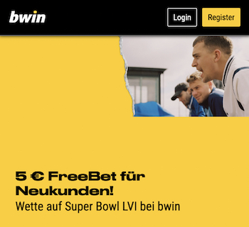 Super Bowl LVI Bengals Rams Bwin