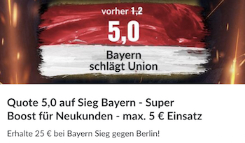 Bildbet Bayern vs Union Berlin