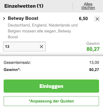 Freundschaftsspiel Boost Betway