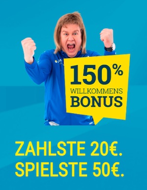 150% Sportwetten.de Bonus