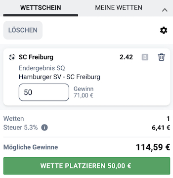 hsv freiburg dfb pokal betano