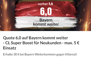 bildbet boost cl bayern villarreal