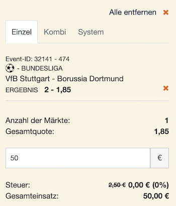 stuttgart dortmund happybet 