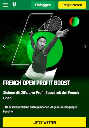 Unibet French Open Aktion