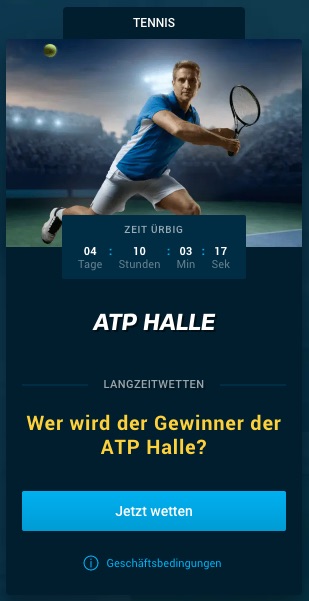 Mybet ATP Halle Sieger Quoten
