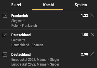 Bwin hat eine gute Quote für einen Turniersieg von Deutschland parat.