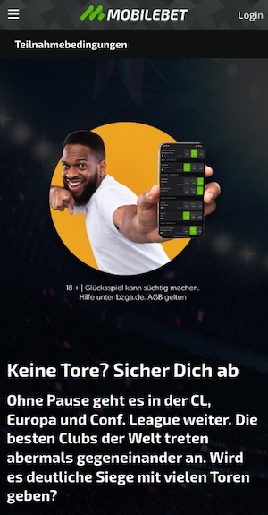 0:0 Absicherung bei Mobilebet