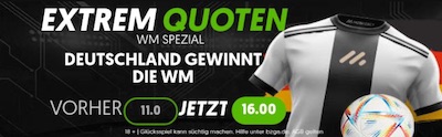 Deutschland Weltmeister Quote bei Mobilebet