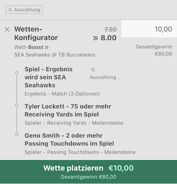 Diesen Wettschein könnt ihr bei Bet365 spielen